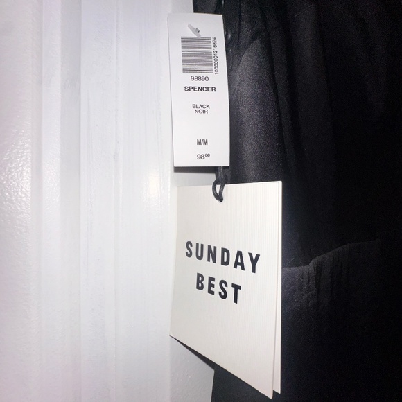 Sunday Best Mini Black Dress - Picture 3 of 3